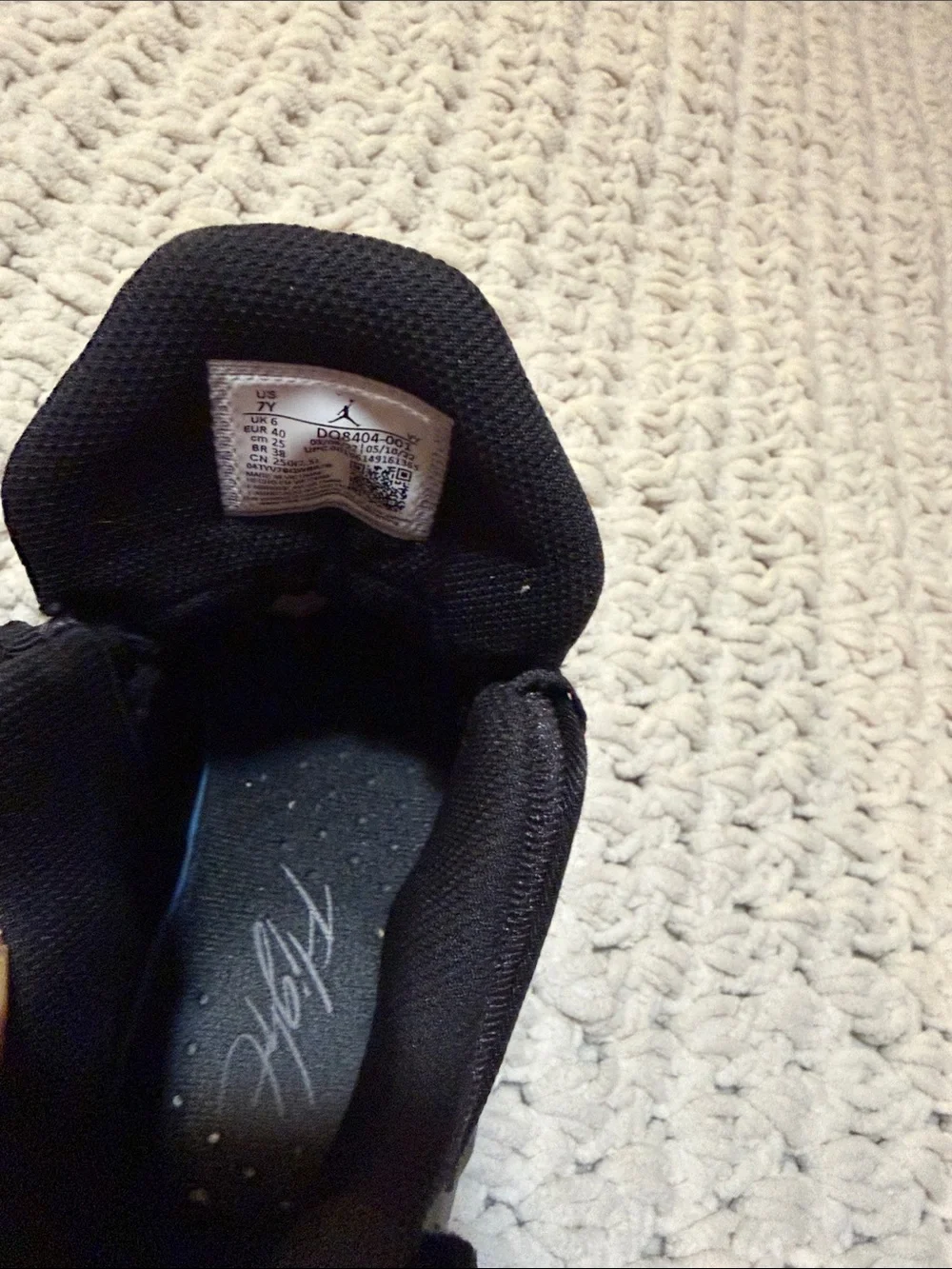Jordan Flight Black High-Top Men's Sneakers